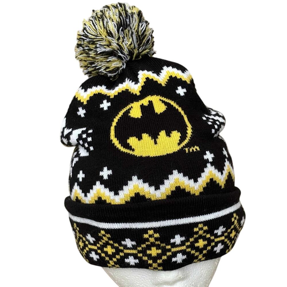 Black Batman Holiday Beanie